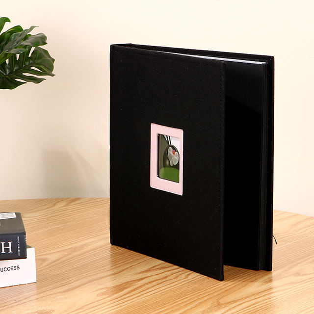 Fábrica DIY PATRO DIPULATE DE PORTURA DE PORTURA DE LA CUBIERTA DE LA BODA CON LAS FOTOS DE FOTOS Bound with Glassine Paper