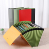 OEM Mayorista OEM Customized A4 13 Pockets Colorido Expansión de la carpeta de archivos Bag Document Organizador de documentos para uso de la escuela de oficina