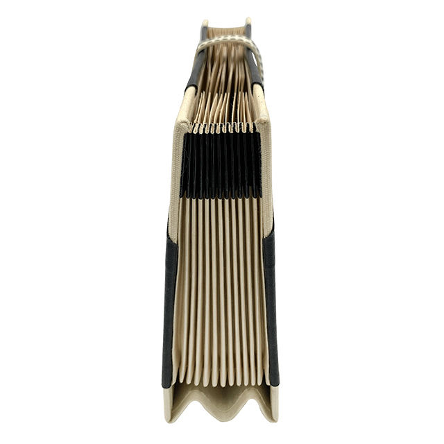 Logotipo personalizado de 12 bolsillos A4 Tamaño Expansión de la carpeta de acordeón Organizador de la bolsa de la oficina Papelería de papelería Documento de papel Almacenamiento