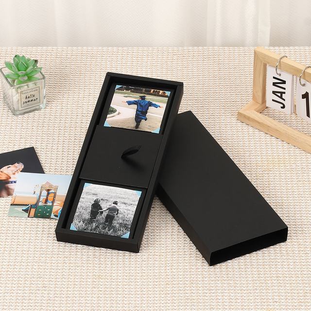 OEM al por mayor de alta calidad álbum de fotos de cartón dura de alta calidad Cierre de libros impresos personalizados con regalos de bodas de efecto explosión emergente