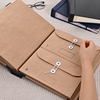Logotipo OEM Custom en caso de que me falte carpeta de archivos de organizador de documentos de folio de Binder Foli