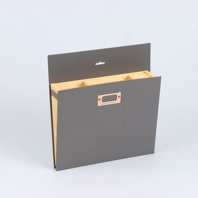 OEM Custom A4 Paperboard de tela A4 Carpeta de archivos en expansión Forma de la bolsa Oficina de la escuela Almacenamiento de documentos colgantes personalizados