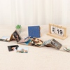 Álbum de fotos de acordeón plegable al por mayor personalizado Estampado de graduación Familia Postal de bodas Boba Gold Kraft Paper 1000pcs