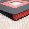 Colorido logotipo personalizado álbum de fotos Libro de firma de bricolaje para actividades comerciales Cumpleaños de la boda de la boda desplazamiento de graduación Impresión