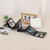 Logotipo personalizado personalizado Polaroid plegable ALBUMO DE FOTOS DEL ALFOMO DEL CORDIO CARFONO COLORIFICADO PARA CUMPLEATAMENTE DE PROBACIÓN MECRORES DE FAMILIA DEL BEBÉ