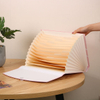 Logotipo personalizado A4 Tamaño de tamaño Cardboard Document Organizer Carpeta de archivos en expansión Factorial de papelería