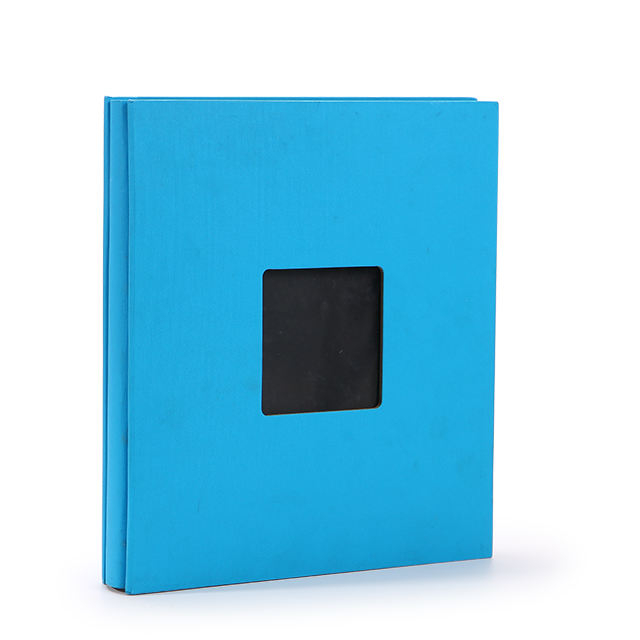 Colorido álbum de fotos de tapa dura con 500 ventanas de bolsillo para la ventana para la boda Fotos de bebés DIY Slip-In Logotipo de logotipo personalizado