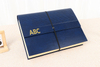 Carpeta de archivos de 24 bolsillos OEM A4 PU PU personalizable Cardboard Cardboard Cierre de cierre Documentos escolares reciclables Documento