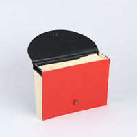 Embalaje personalizado de 7 pockets Organizador de archivos que expanden la carpeta de documentos de la oficina de acordeón USO USO A4 Tamaño de la billetera al por mayor