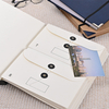 OEM personalizado en caso de que me falte Binder Folio Document Organizer Kraft Paper para registrar el archivo de fotos de información personal clave