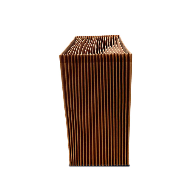 A4 Size Logotipo personalizado de 21 bolsillos Kraft Paper Accordion Archivo Carpeta de la escuela Bolsa de la escuela Organizador de documentos de la billetera para uso de la oficina