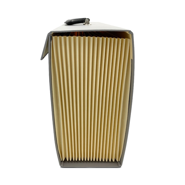 Caja de carpeta de archivo de acordeón de la bolsa A4 de 19 pockets