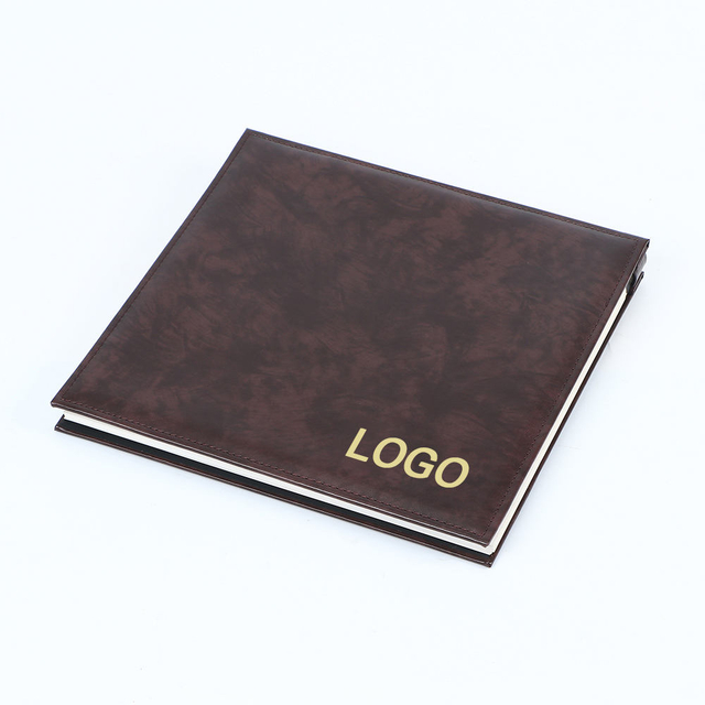 OEM Custom Logotipo 4x6 Imagen Diy PU Cuero Cover Al por mayor Autoadhesivo álbum de álbum de recortes Baby Family Family Birthday Book