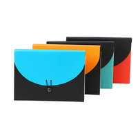 Organizador de archivos de papel de 7 bolsos A4 personalizados que se expande la oficina de acordeo de acordeón de acordeo de la carpeta de documentos de la oficina de la escuela
