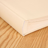 DIY Perfect Bound Paper Album Set PU Leather and Glassine Paper para boda y bebé con impresión de logotipos personalizada
