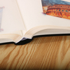 Logotipo personalizado al por mayor DIY Perfect Binding Album HardCover 4x6 6x4 Tamaño Libro de lino Boda Fotos de la escuela del bebé Papel de vidrio