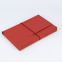OEM 21 Pocket A4 School Documing Organizer Organizador de archivos Expansión de la carpeta de archivos Kraft Paper Rubber Ballet Document Organization