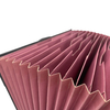 Cadera de carpeta de archivos de acordeón de alta calidad de 13 bolos con producto de archivo de archivos de acordeón que expanden el producto con producto de presentación de logotipo personalizado