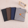 Carpetas de archivos dúplex de tamaño A4 elegante hechas de cartón cerrado con elastic en la bolsa de documentos de expansión de color contrastante
