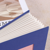 6x4 DIY Slip-In Photo Álbum colorido Cubierta de tela de lino con ventana delantera para la boda Fotos de la familia para bebés