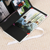 Logotipo personalizado de alta calidad Colorido álbum de fotos plegable para cumpleaños y boda con portada de papel duradera