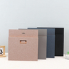OEM Custom A4 Paperboard de tela A4 Carpeta de archivos en expansión Forma de la bolsa Oficina de la escuela Almacenamiento de documentos colgantes personalizados