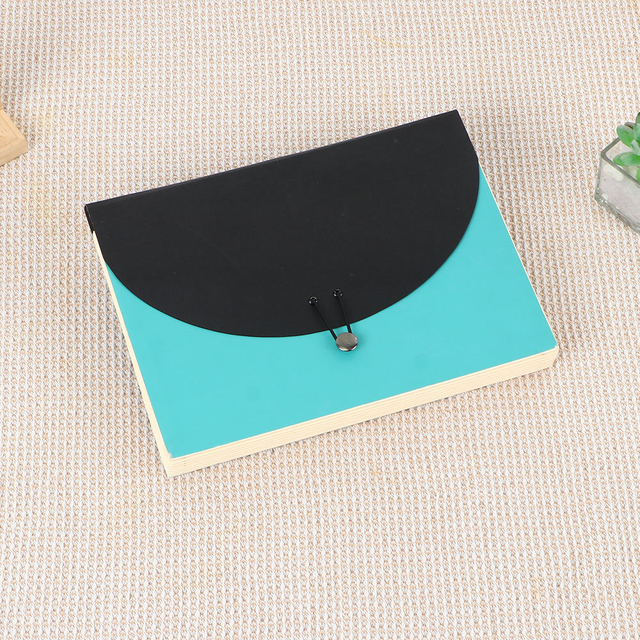 OEM de 7 pockets de 7 pockets A4 Organizador de archivos de papel de tamaño A4 Carpeta de documentos de documento personalizado en expansión de la escuela de la oficina de acordeo