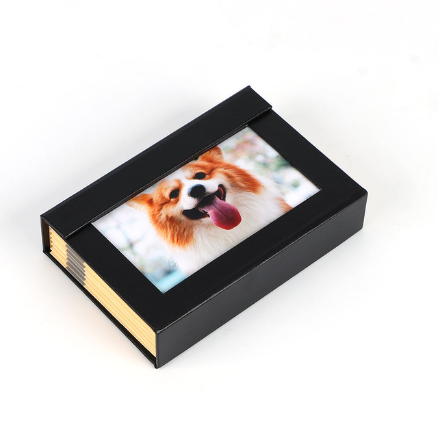 OEM Al por mayor 4x6 Diy Estilo de acordeón Album de fotos de papel proyectos de tela colorida Cortapa de cumpleaños Family Collections