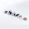 Logotipo personalizado al por mayor Kraft Paper Ribbon cumpleaños Baby Family Memory Postcard Book Knot Accordion Plegable Foto Álbum Graduación