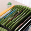 OEM Mayorista OEM Customized A4 13 Pockets Colorido Expansión de la carpeta de archivos Bag Document Organizador de documentos para uso de la escuela de oficina