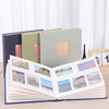 Personalizar al por mayor OEM DIY 6x4 Slip-in Boots Babina de la ventana delantera tela colorida Baby Baby Family Foto álbum Libro