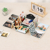 Logotipo OEM personalizado al por mayor Polaroid Slip-In Hard Hard Photo Álbum Libro Botón Cierre Baby Wedding Otras Ocasiones especiales