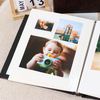 OEM Custom Logotipo 4x6 Imagen Diy PU Cuero Cover Al por mayor Autoadhesivo álbum de álbum de recortes Baby Family Family Birthday Book