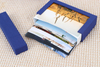 Logotipo personalizado al por mayor 4x6 álbumes de fotos Caja de colección de papel de papel de papel de cartón Papel Cover Wedding Baby Family Familiar