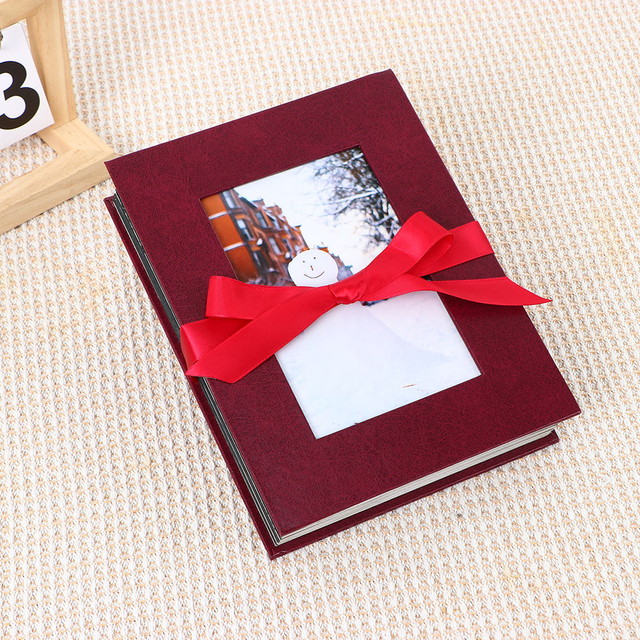 OEM Custom Allane 4x6 Slip-In Explosion Photo Álbum PU Cover Ventana delantera Libro Graduación Cumpleaños Familia Familia Diy