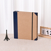 OEM LOGO LOGO CUBIERTA DE CUERO Kraft Paper Folio Document Organizer en caso de que me falte carpeta de carpeta de emergencia de carpeta