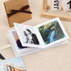 Logotipo personalizado al por mayor Kraft Paper Ribbon cumpleaños Baby Family Memory Postcard Book Knot Accordion Plegable Foto Álbum Graduación