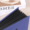 Álbum de fotos de bricolaje logotipo personalizado y cubierta de tela de ropa