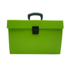 Personalizar el logotipo A4 Size Office & School Bag 19 Pockets Archivo de acordeón Carpeta de archivos Documento de papel Organizador Mango en expansión Bolsa