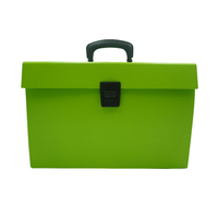 Personalizar el logotipo A4 Size Office & School Bag 19 Pockets Archivo de acordeón Carpeta de archivos Documento de papel Organizador Mango en expansión Bolsa