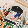 Logotipo personalizado Polaroid Polaroid Slip-In Hard Cardboard Cover Foto Álbum de fotos Libro de cierre Botón Paper Baby Family Boda