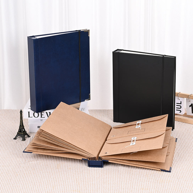 Logotipo OEM Custom en caso de que me falte carpeta de archivos de organizador de documentos de folio de Binder Foli
