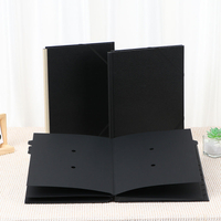 OEM Custom A4 Size Signature Book Organizer PU Cover PUT PAPEL CARTBOY Papel en expansión de la bolsa del hotel para la escuela de oficina